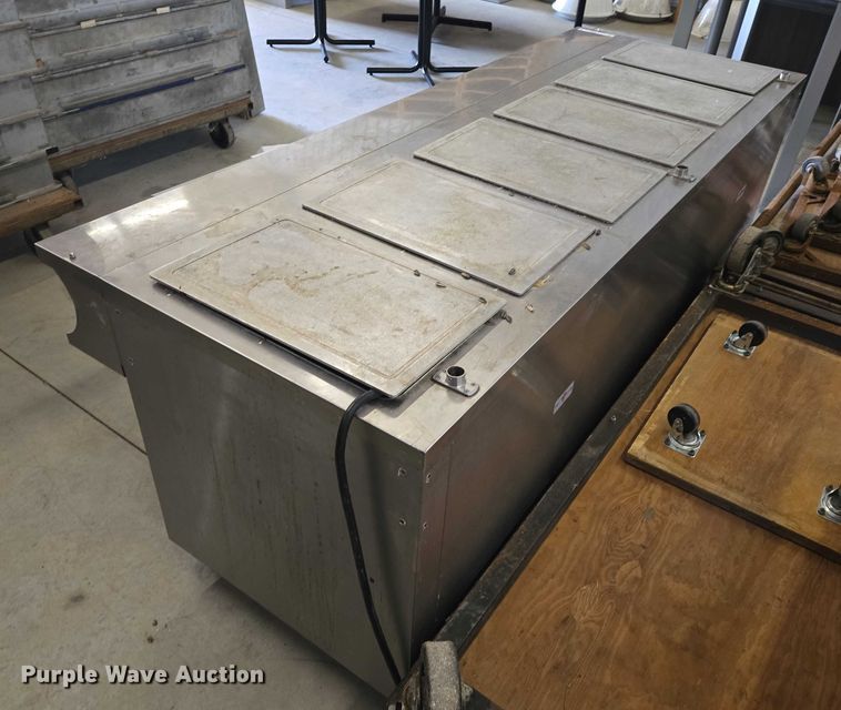 image for item ES2825 Advance Tabco HDSW-6-240-BS hot table