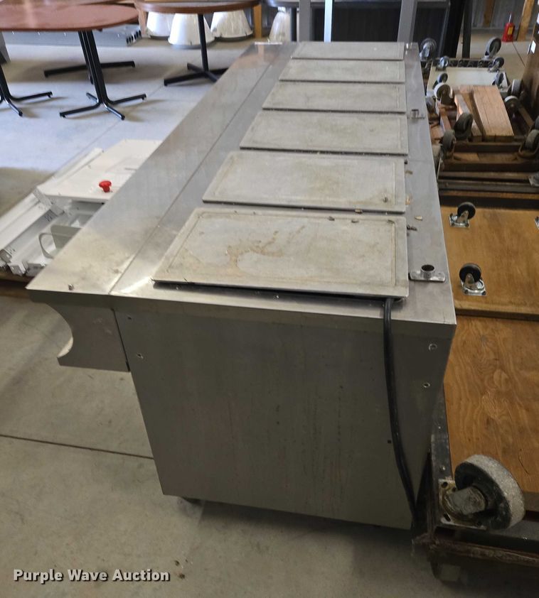 image for item ES2825 Advance Tabco HDSW-6-240-BS hot table