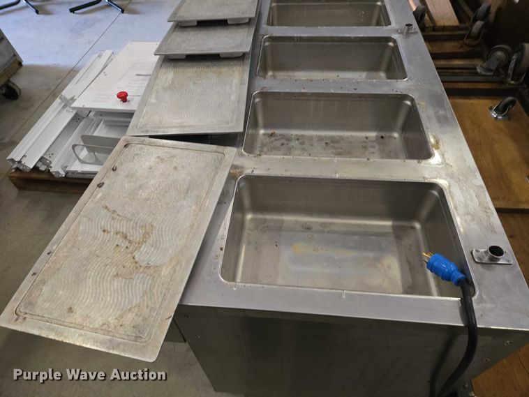 image for item ES2825 Advance Tabco HDSW-6-240-BS hot table