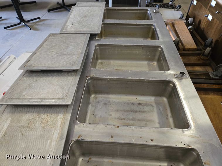 image for item ES2825 Advance Tabco HDSW-6-240-BS hot table