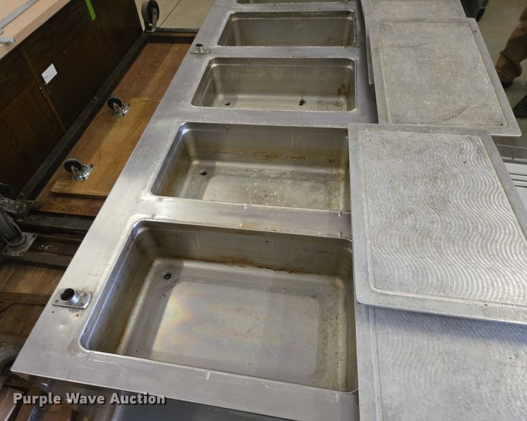 image for item ES2825 Advance Tabco HDSW-6-240-BS hot table