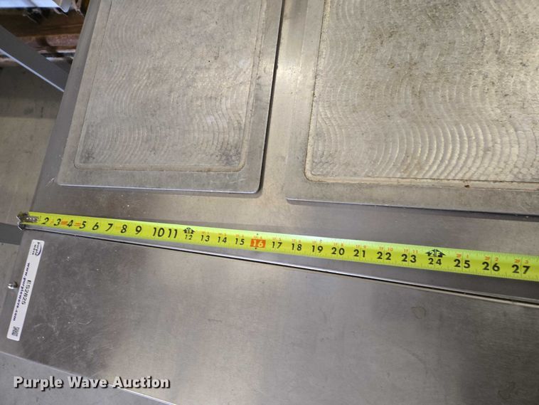 image for item ES2825 Advance Tabco HDSW-6-240-BS hot table