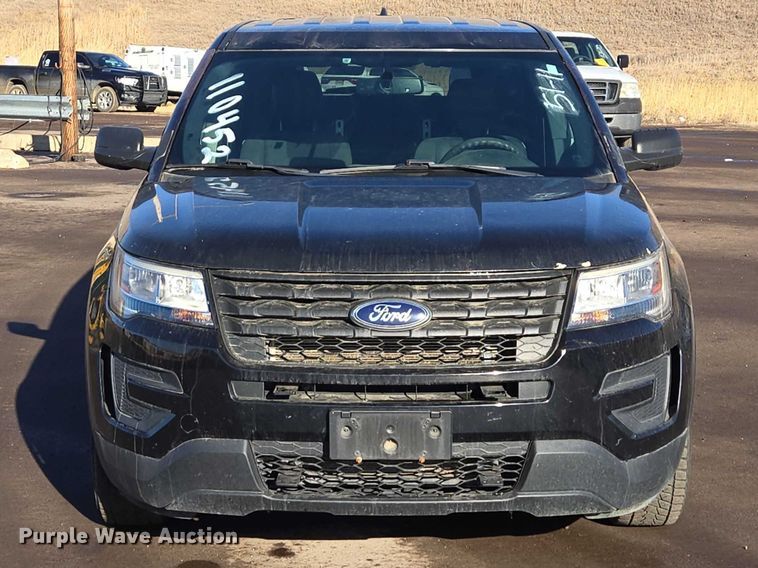 image for item ES2965 2018 Ford Explorer Police Interceptor SUV