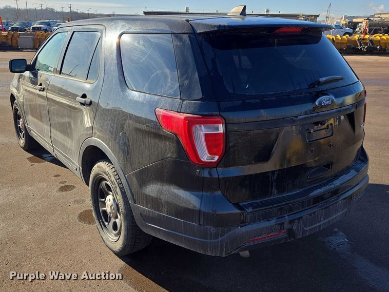 image for item ES2965 2018 Ford Explorer Police Interceptor SUV