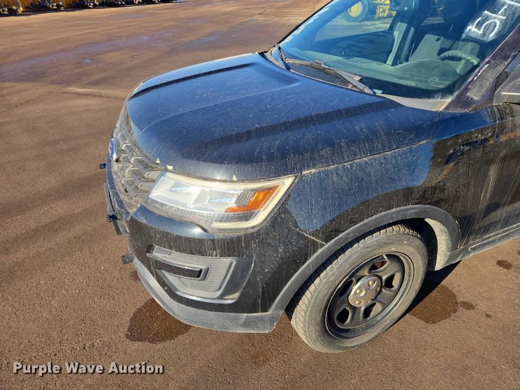 image for item ES2965 2018 Ford Explorer Police Interceptor SUV