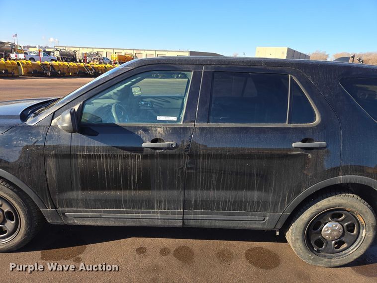 image for item ES2965 2018 Ford Explorer Police Interceptor SUV