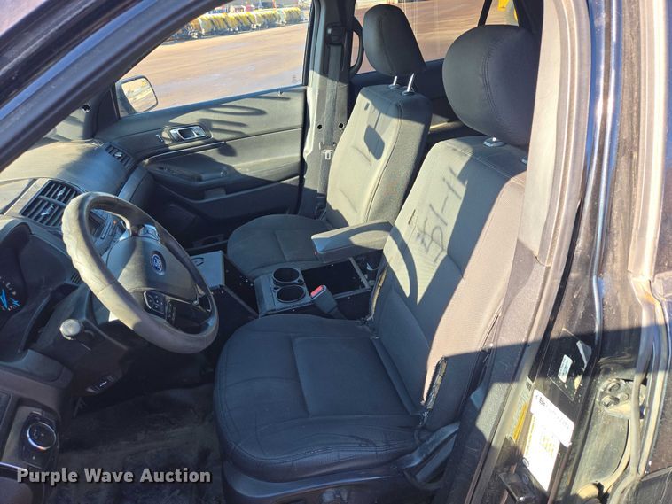 image for item ES2965 2018 Ford Explorer Police Interceptor SUV