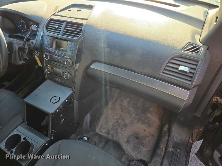 image for item ES2965 2018 Ford Explorer Police Interceptor SUV