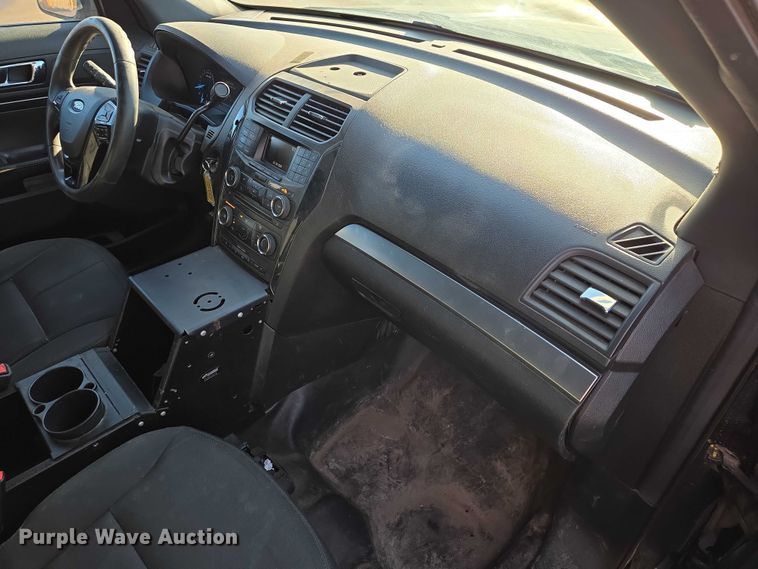 image for item ES2965 2018 Ford Explorer Police Interceptor SUV