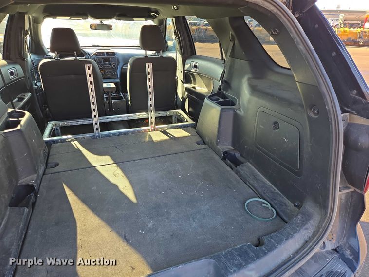 image for item ES2965 2018 Ford Explorer Police Interceptor SUV