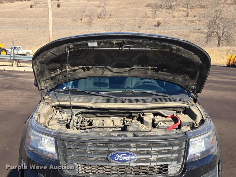 image for item ES2965 2018 Ford Explorer Police Interceptor SUV