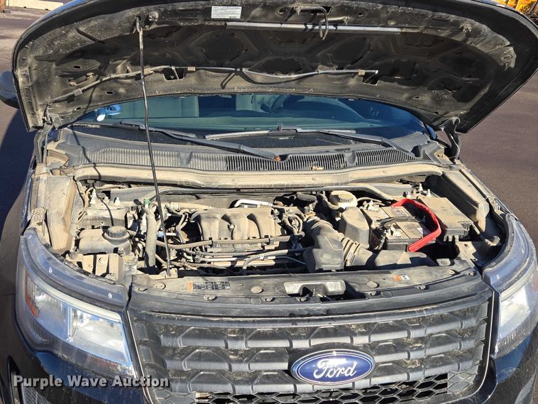 image for item ES2965 2018 Ford Explorer Police Interceptor SUV