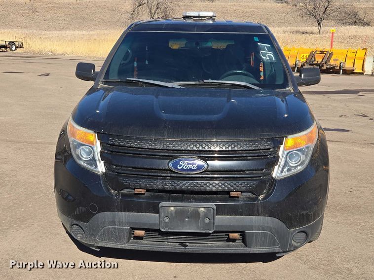 image for item ES2971 2013 Ford Explorer Police Interceptor SUV