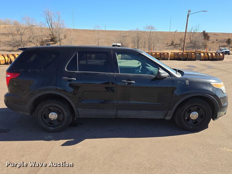 image for item ES2971 2013 Ford Explorer Police Interceptor SUV