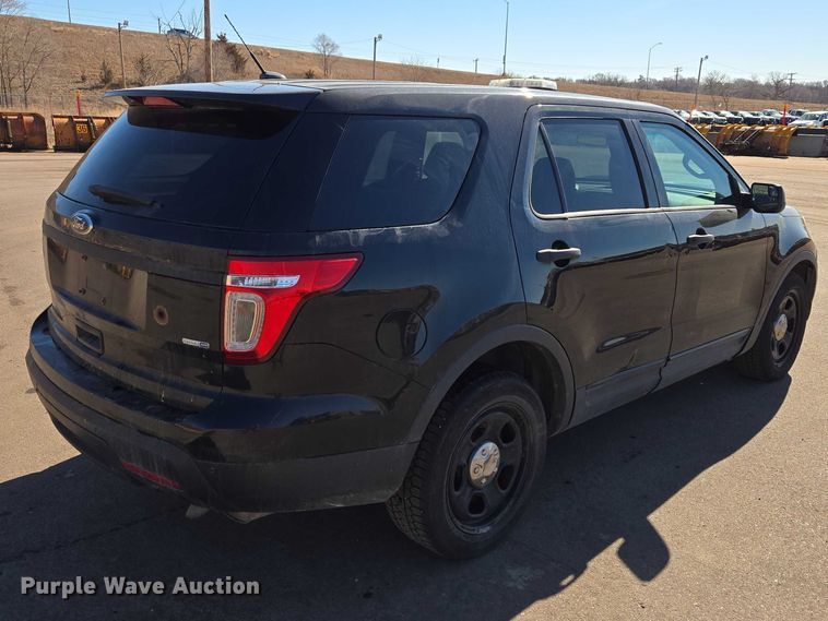 image for item ES2971 2013 Ford Explorer Police Interceptor SUV