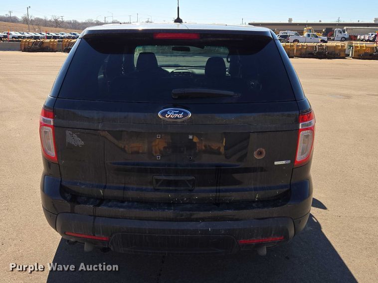 image for item ES2971 2013 Ford Explorer Police Interceptor SUV