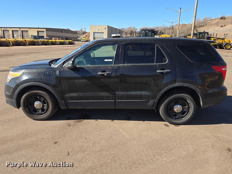 image for item ES2971 2013 Ford Explorer Police Interceptor SUV