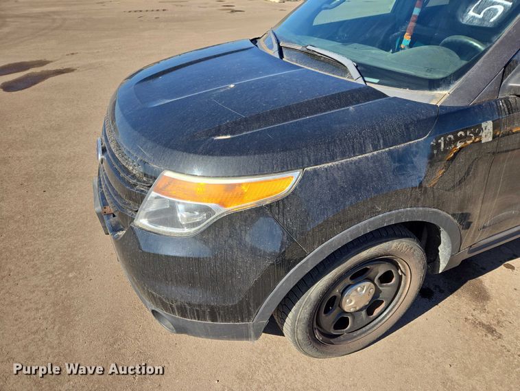 image for item ES2971 2013 Ford Explorer Police Interceptor SUV