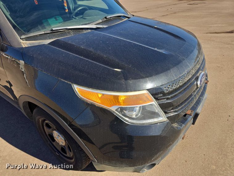 image for item ES2971 2013 Ford Explorer Police Interceptor SUV