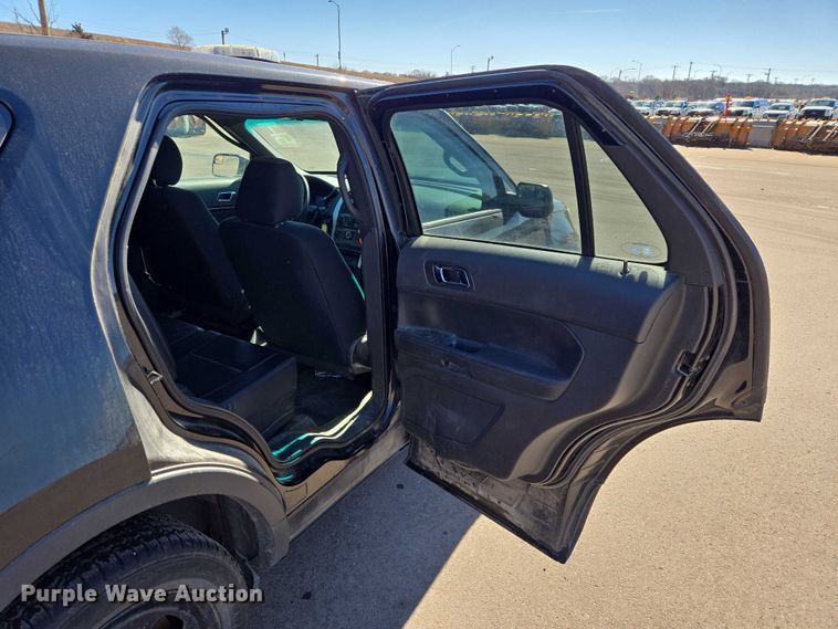 image for item ES2971 2013 Ford Explorer Police Interceptor SUV