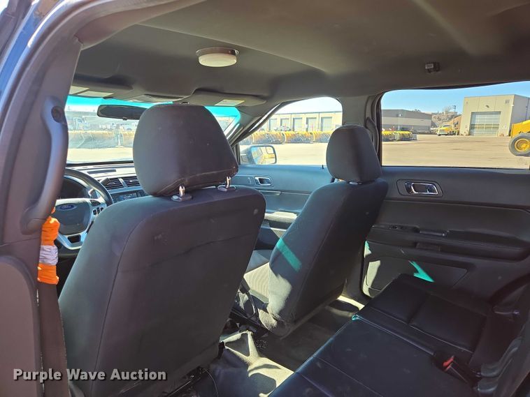 image for item ES2971 2013 Ford Explorer Police Interceptor SUV