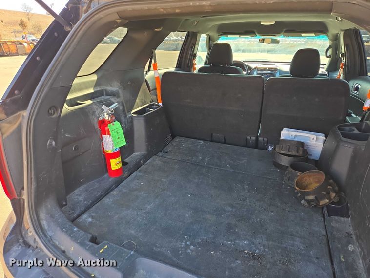 image for item ES2971 2013 Ford Explorer Police Interceptor SUV