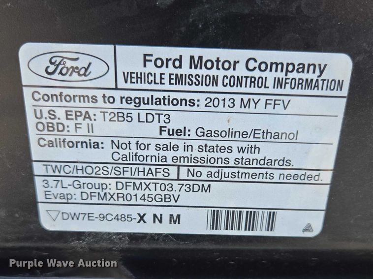 image for item ES2971 2013 Ford Explorer Police Interceptor SUV