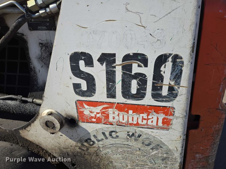 image for item ES2972 2008 Bobcat S160 skid steer loader