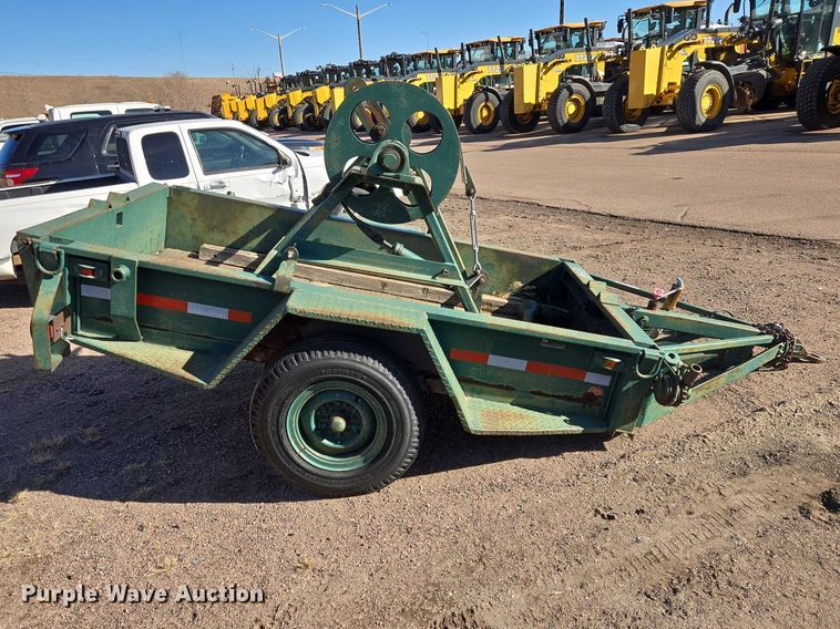 image for item ES2974 1973 Chas. Olson & Sons reel trailer