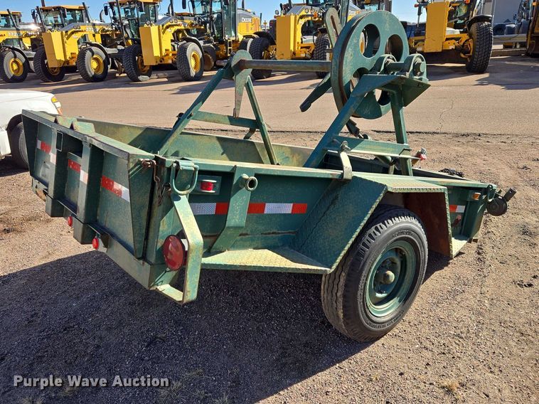 image for item ES2974 1973 Chas. Olson & Sons reel trailer