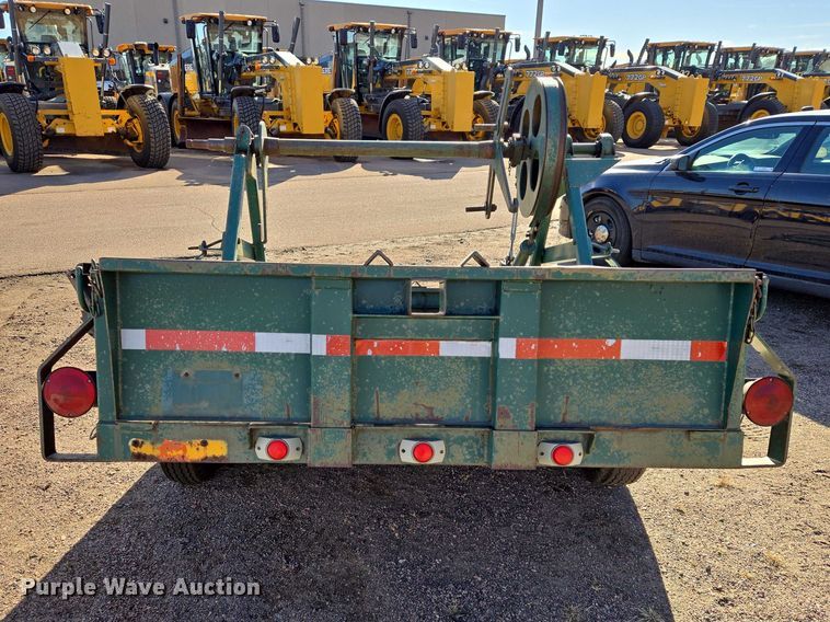 image for item ES2974 1973 Chas. Olson & Sons reel trailer