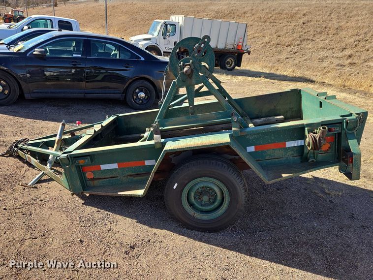 image for item ES2974 1973 Chas. Olson & Sons reel trailer