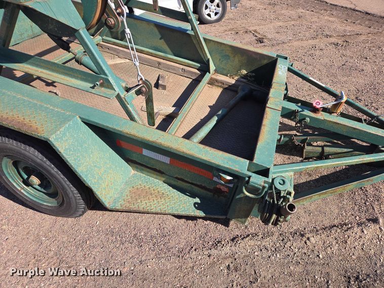 image for item ES2974 1973 Chas. Olson & Sons reel trailer