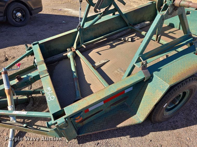 image for item ES2974 1973 Chas. Olson & Sons reel trailer