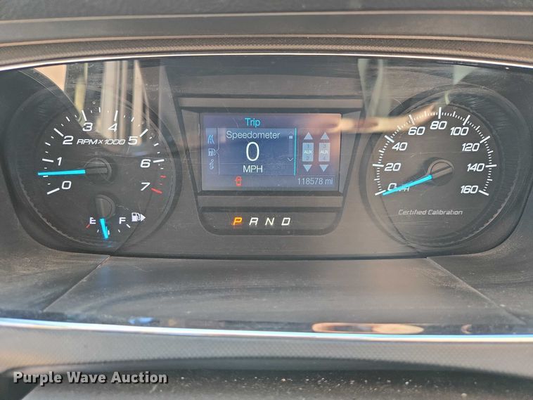 image for item ES2976 2016 Ford Taurus Police Interceptor 