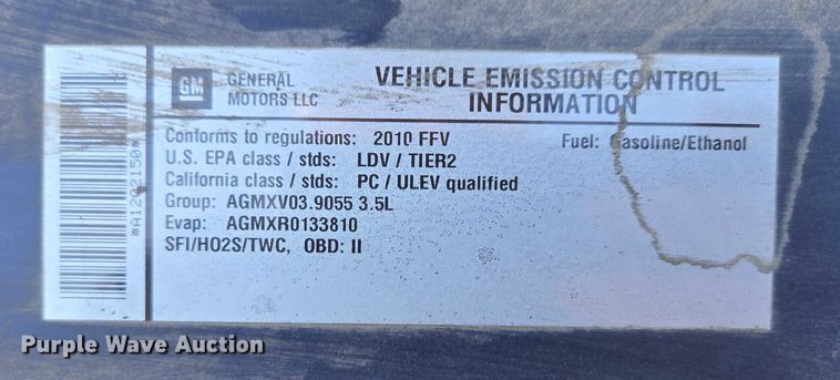 image for item ES2977 2010 Chevrolet Impala 