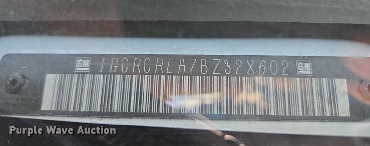 image for item ES2978 2011 Chevrolet Silverado 1500 Ext. Cab pickup truck