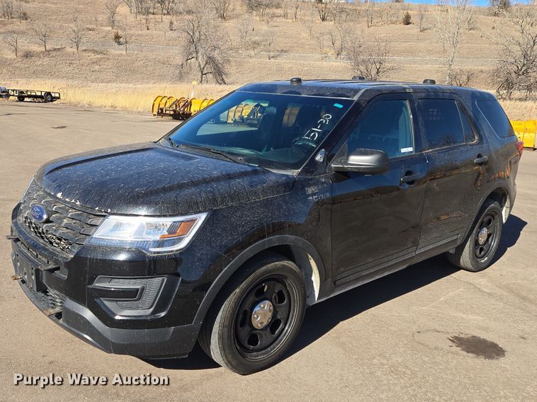 image for item ES2983 2016 Ford Explorer Police Interceptor SUV