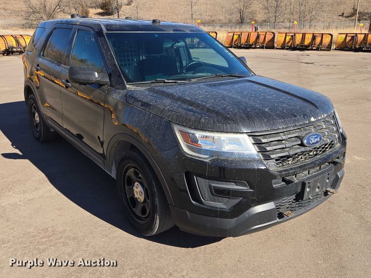 image for item ES2983 2016 Ford Explorer Police Interceptor SUV