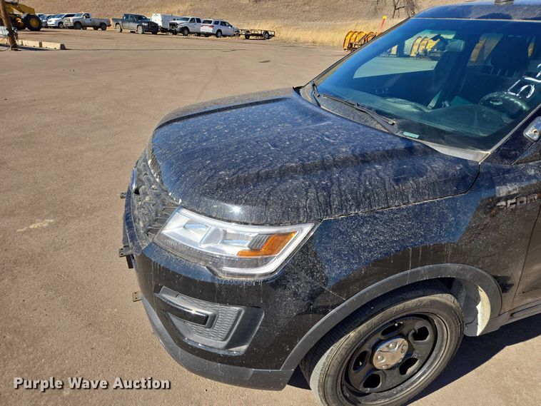 image for item ES2983 2016 Ford Explorer Police Interceptor SUV