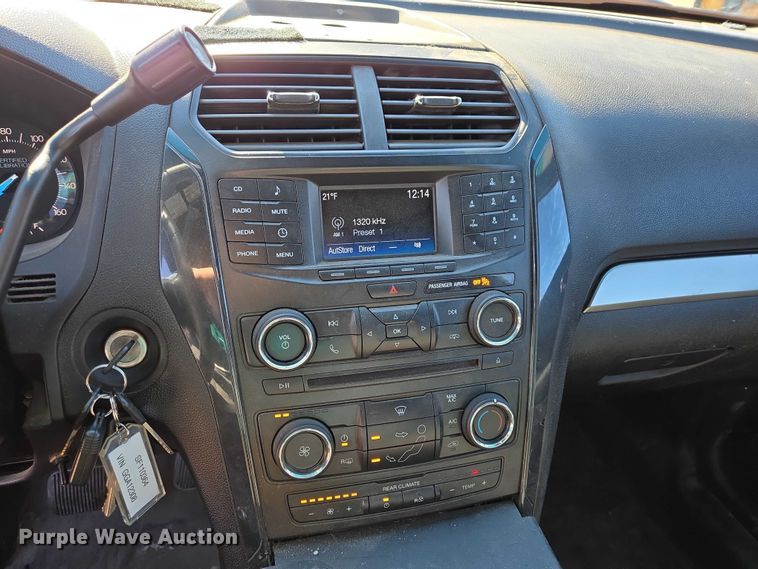 image for item ES2983 2016 Ford Explorer Police Interceptor SUV