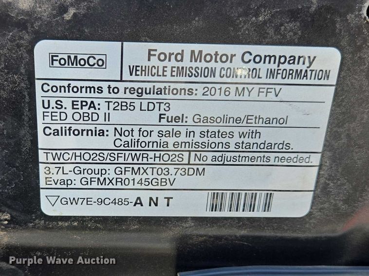 image for item ES2983 2016 Ford Explorer Police Interceptor SUV