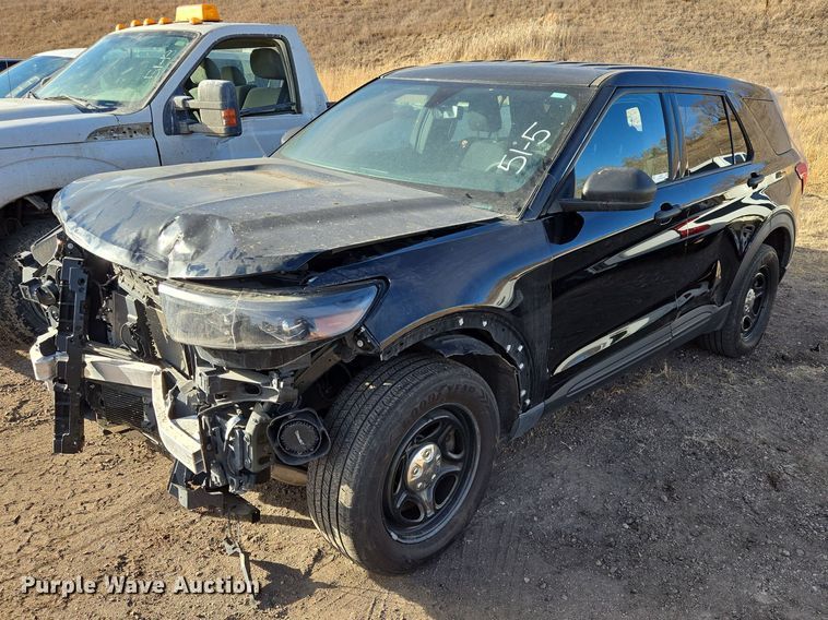 image for item ES2992 2020 Ford Explorer Police Interceptor SUV