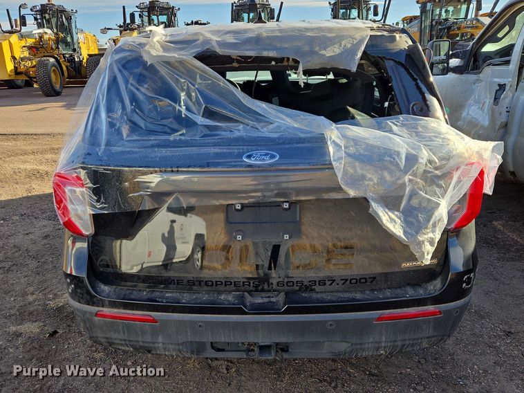 image for item ES2992 2020 Ford Explorer Police Interceptor SUV