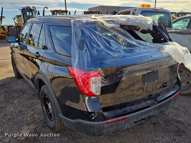 image for item ES2992 2020 Ford Explorer Police Interceptor SUV
