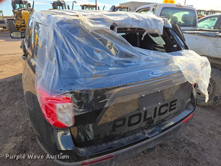 image for item ES2992 2020 Ford Explorer Police Interceptor SUV