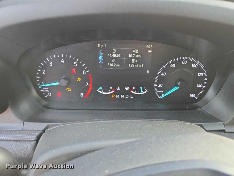 image for item ES2992 2020 Ford Explorer Police Interceptor SUV