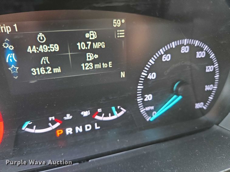 image for item ES2992 2020 Ford Explorer Police Interceptor SUV