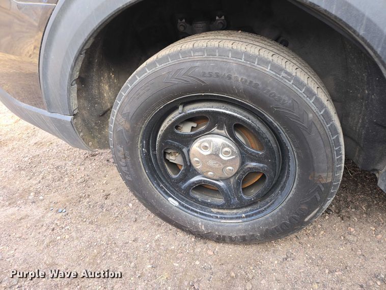 image for item ES2992 2020 Ford Explorer Police Interceptor SUV