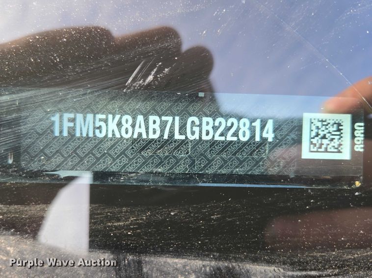 image for item ES2992 2020 Ford Explorer Police Interceptor SUV